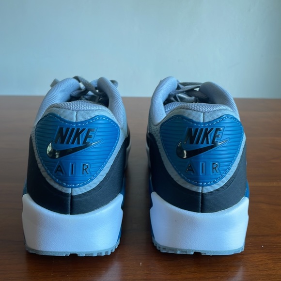 Nike Air Max 90 Golf Particle Grey Marina Blue CU9978-004 Men’s Size 9 NWOB - Picture 5 of 6